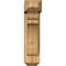 Ekena Millwork Olympic Craftsman Rough Sawn Bracket w/ Offset Brace, Western Red Cedar, 6"W x 16"D x 24"H BKT0604X16X24OLY04RWR - alternate 3